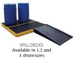spill decks - available in 1, 2 and 4 drum sizes
